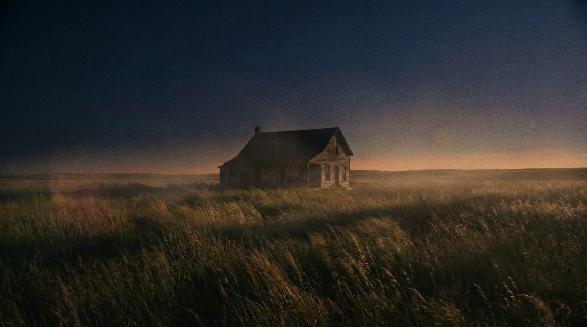 Cinematic landscape — blue hour